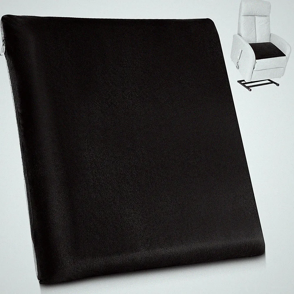 20x20x3 Inch Memory Foam Recliner Cushion Elderly Thick NonSlip Seat Black