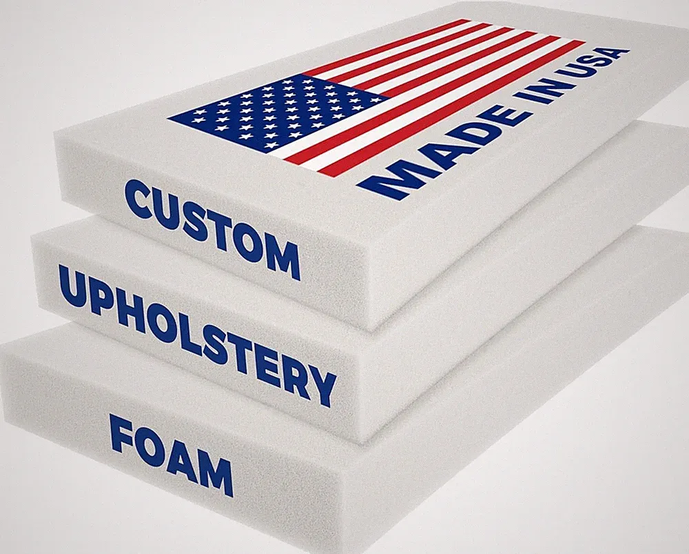 ColourTree 1" Custom Cut High-Density Upholstery Foam Seat Cushion Sheets